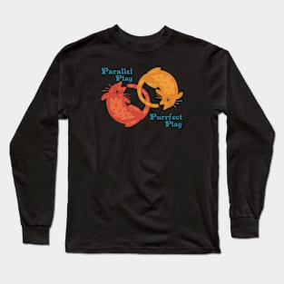 Kitties at Parallel Play Long Sleeve T-Shirt